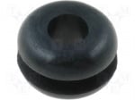 Кабелен преход FIX-GR-11 Преход за кабел Материал гума черен dотвор 4,8mm Дебелина на стен:1,6mm
